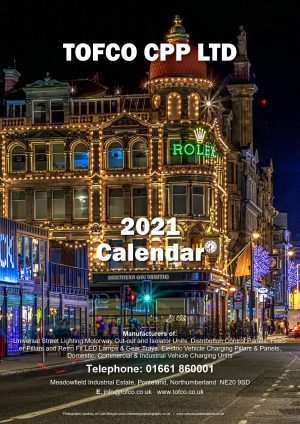 Tofco Calendar 2021 Cover | Ponteland Print & Publishing